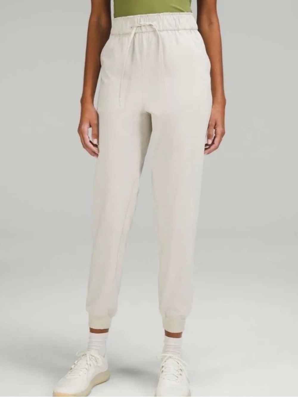 Lululemon Stretch High-Rise Jogger *Full Length Natural Ivory